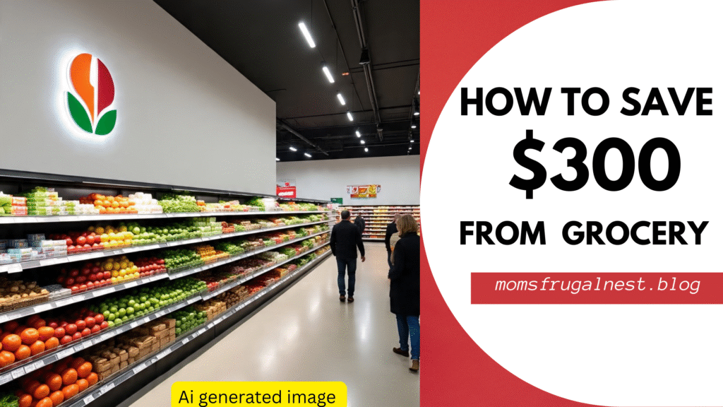 7 easy ways that will surprise you: Save up to $300 on groceries without cutting coupons!